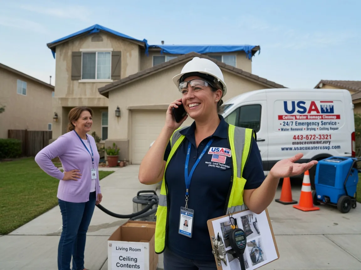 Ceiling Water Damage Restoration Ledyard, IA FAQs